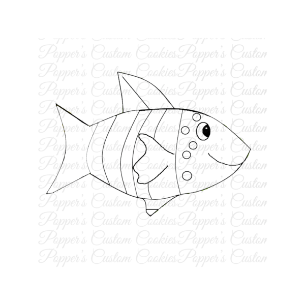 Fish, AC, Single Fin, DYO Template