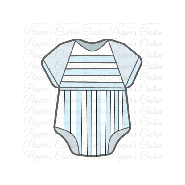 Onesie, Blue Striped