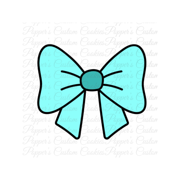 Bow, Bright Blue