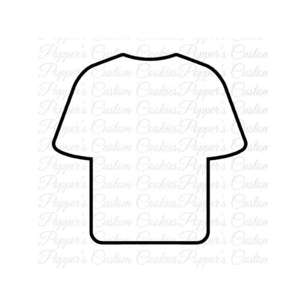 T-Shirt, DYO Template, Plain