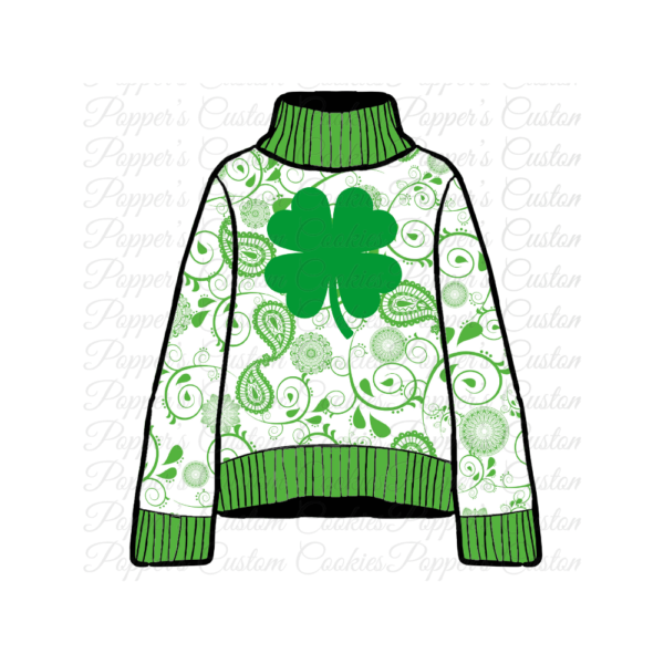 Sweater, Green Clover