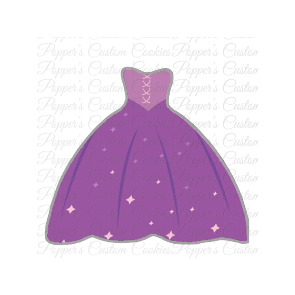 Dress, Princess, Purple