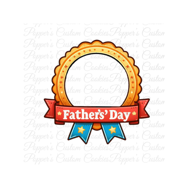 Father's Day, Ribbon, DYO Template, Banner