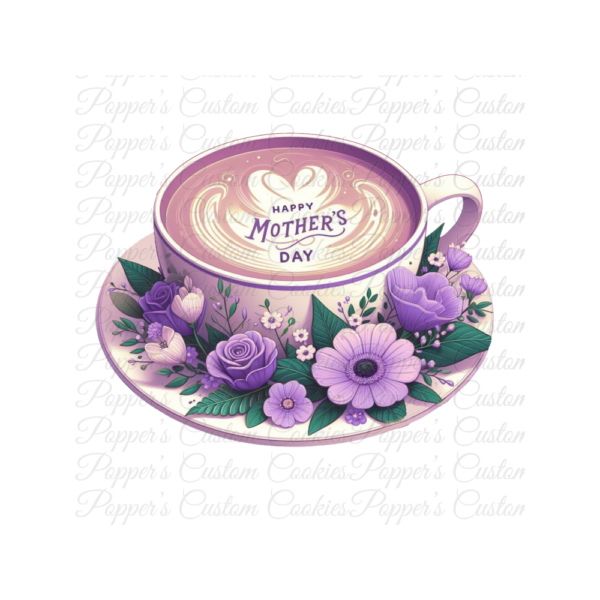 Mother's Day Teacup, Purple