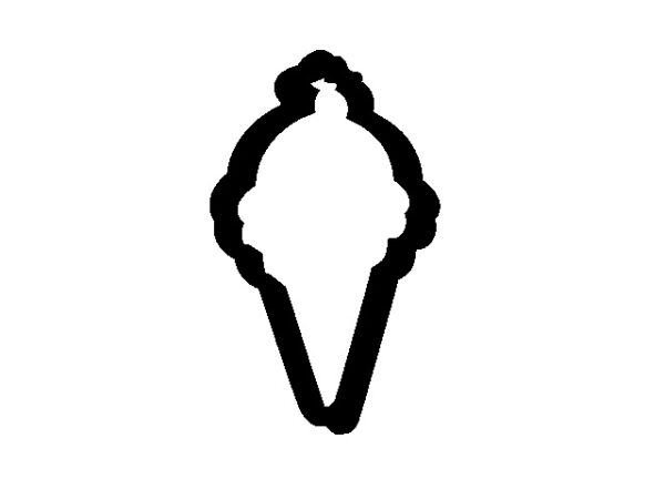 Ice Cream Cone STL File