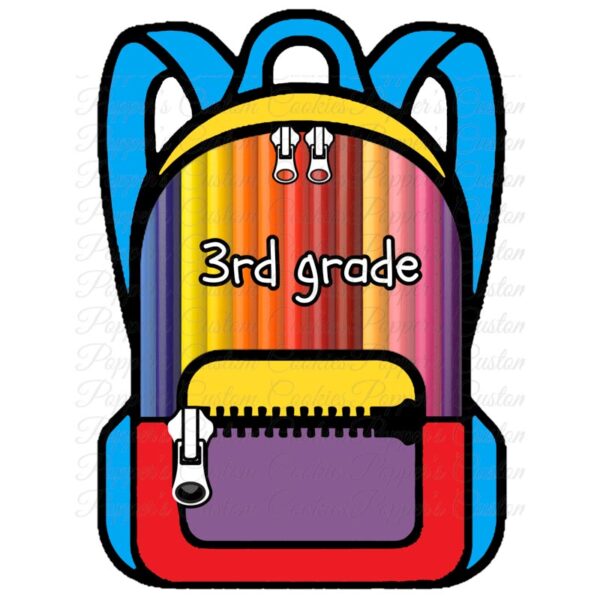 Backpack, 3rd Grade, Zipper