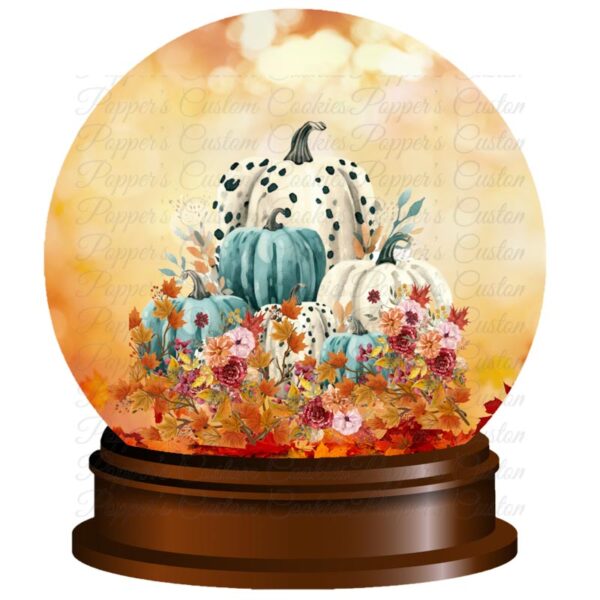 Snow Globe, Pumpkin Patch