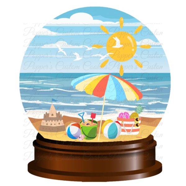 Snow Globe, Beach