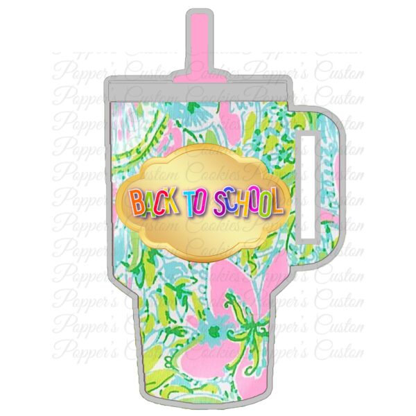 Cold Cup, Back To School Floral