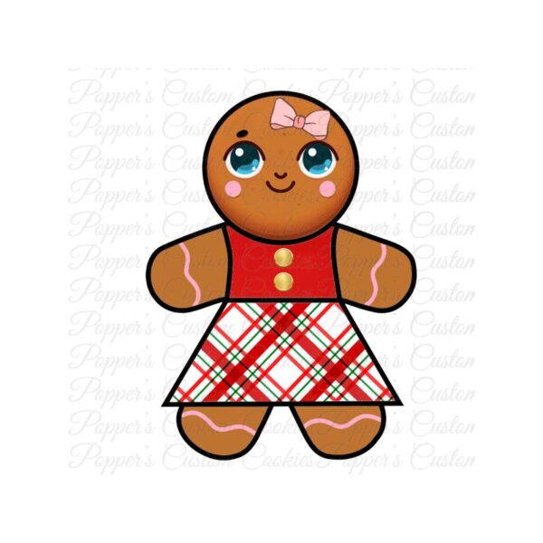 Gingy Girl, Red Plaid