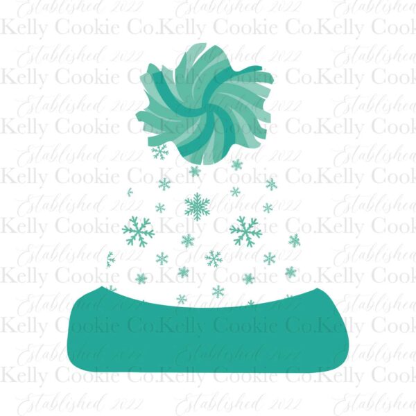 AC, Winter Hat, Snowflakes