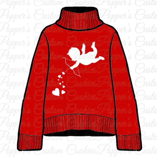 Sweater, Valentine's Day, Cupid