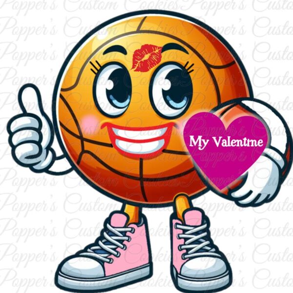 Basketball, Girl, Valentine's Day