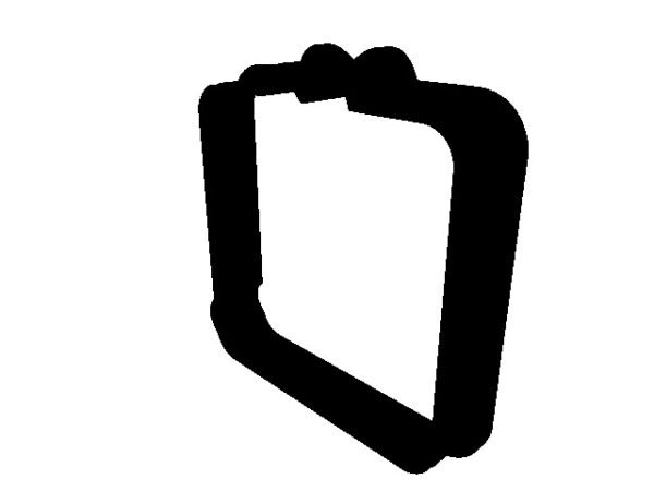 Frame, Valentine's Day, Bow STL File, 3.5 inch