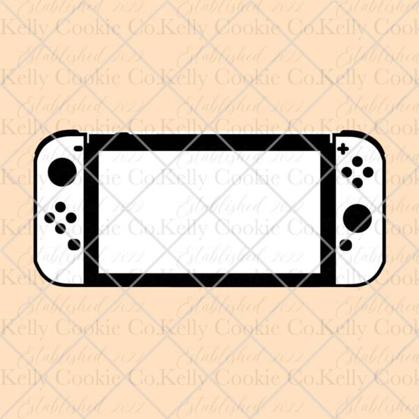 Handheld Console Magic Template, White