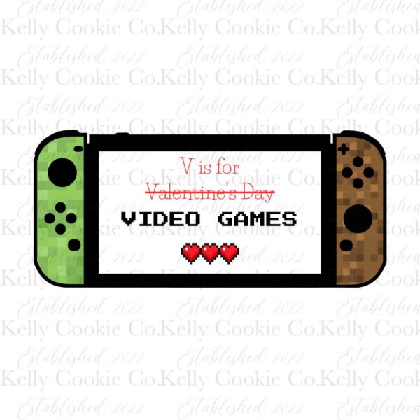 Handheld Console, Valentine's Day, Craft