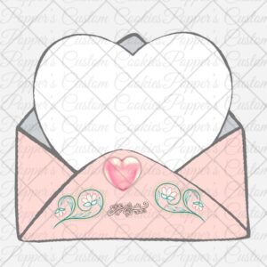 Love Letter, Magic Template, Pink