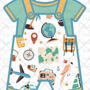 Gender Neutral Overalls, Adventure Awaits
