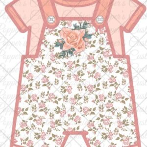 Gender Neutral Overalls, Roses