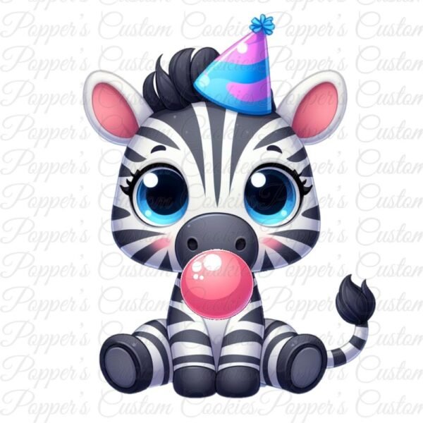 Party Animals, Bubble, Zebra