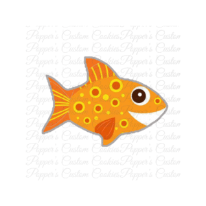 Fish, AC, Single Fin, Goldfish