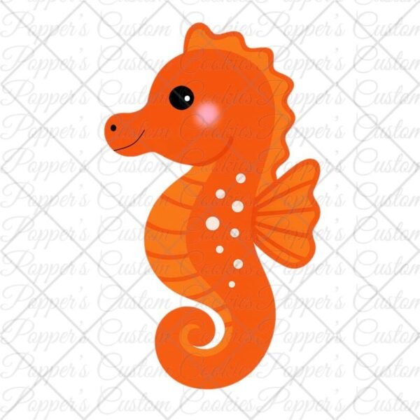 Seahorse, Orange