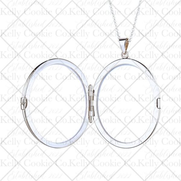 Locket Magic Template, Silver