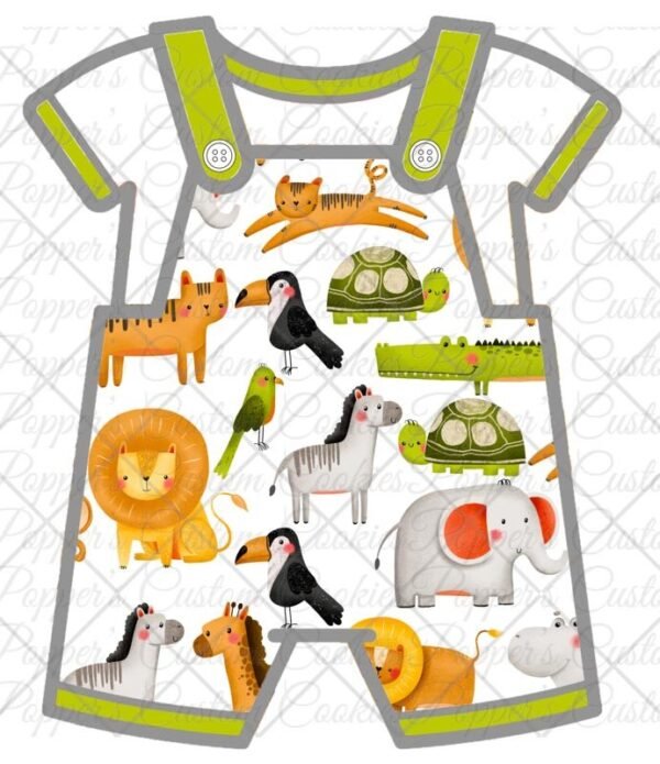 Gender Neutral Overalls, Jungle