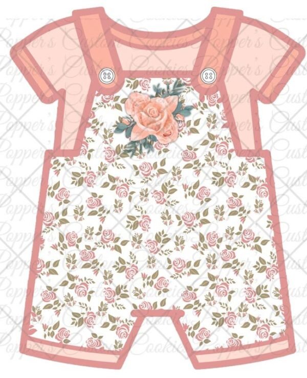 Gender Neutral Overalls, Roses