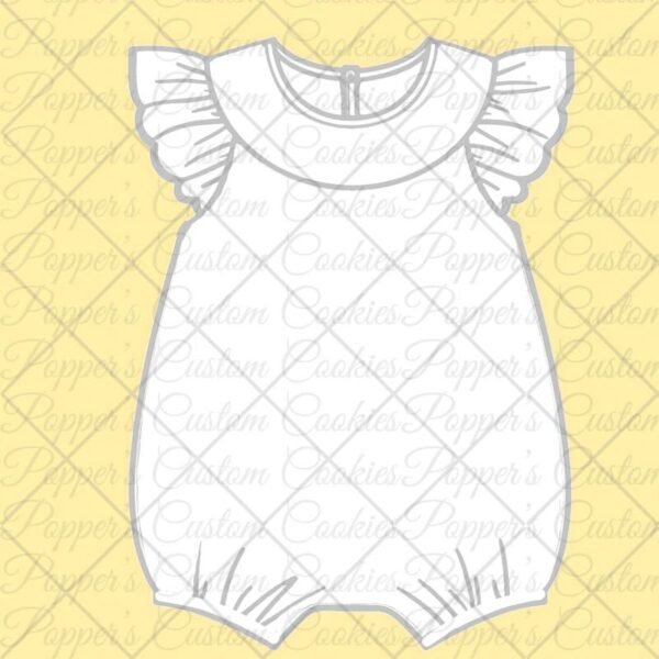 Ruffled Romper, Magic Template