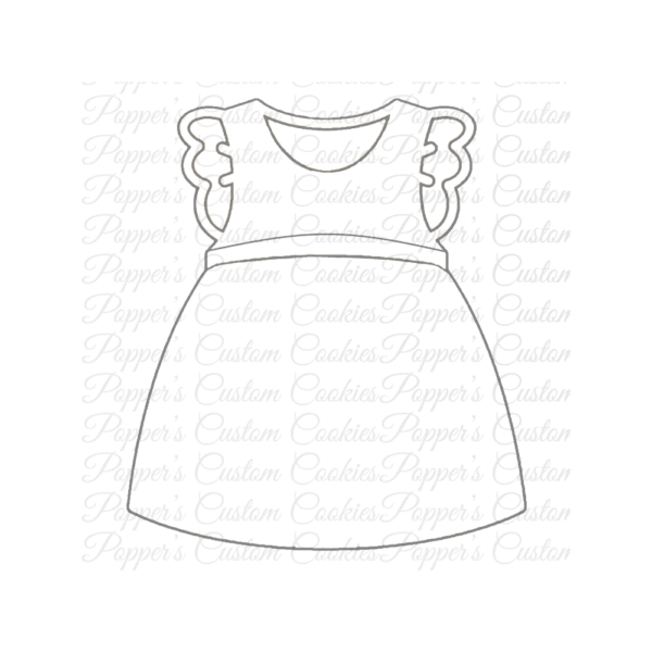 Girl's Dress, DYO Template