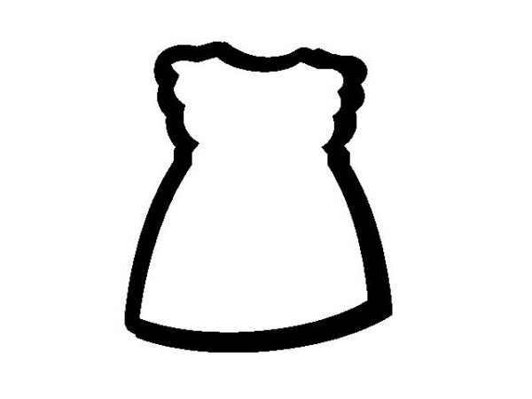 Girl's Dress, STL File