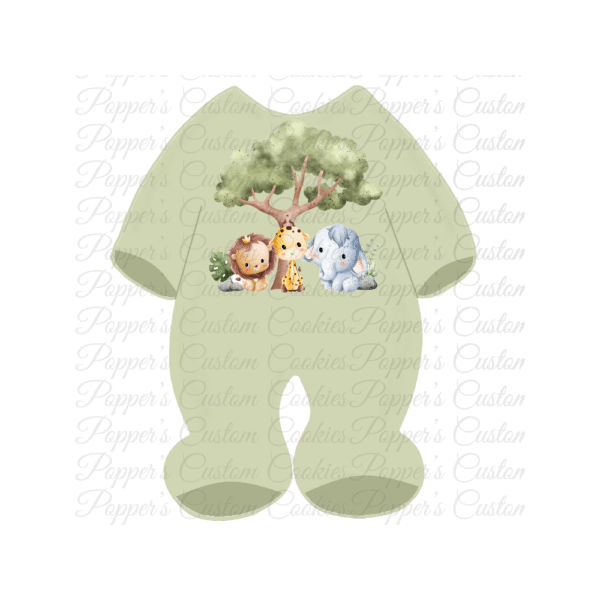 Long Sleeper, Green, Jungle Animal