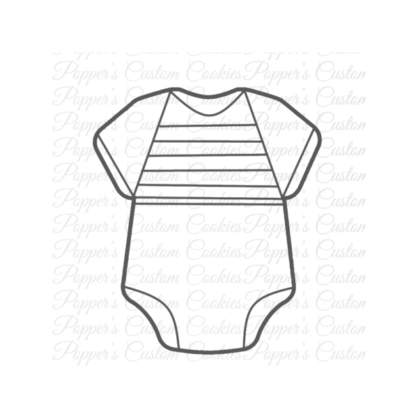 Onesie, DYO Template, Striped Top