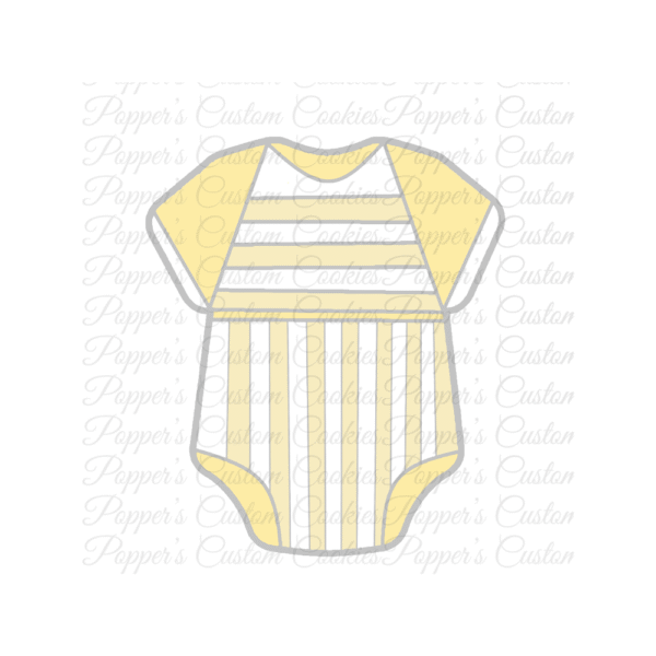 Onesie, Yellow Striped