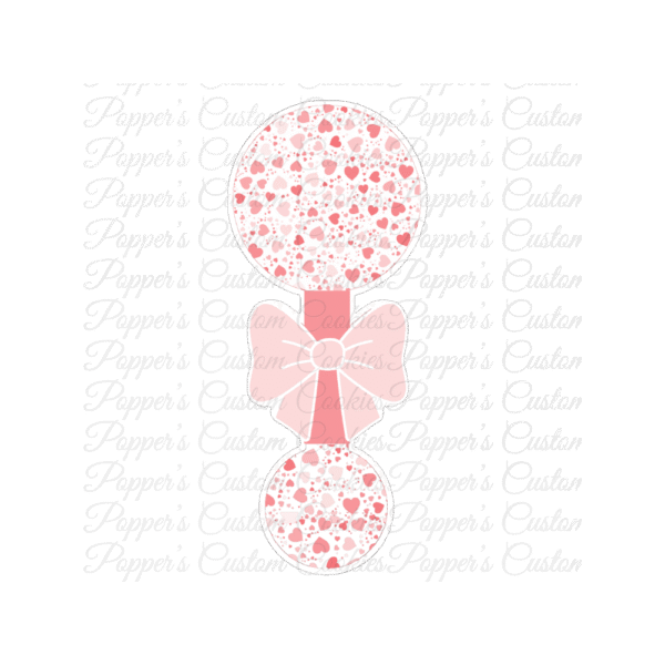 Rattle, Pink Heart