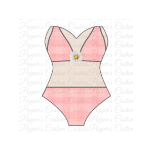 Bikini, HF, Plaid Daisy