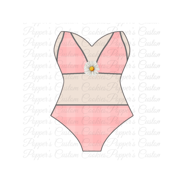 Bikini, HF, Plaid Daisy