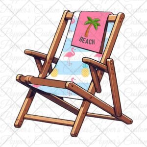 Beach Chair, Flamingo