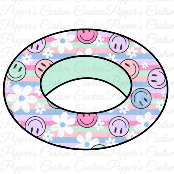 Inner Tube, Smiley Face, Striped