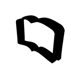Book STL File, 3.5 inch