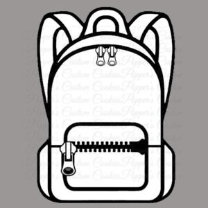 Backpack, Magic Template, Zipper