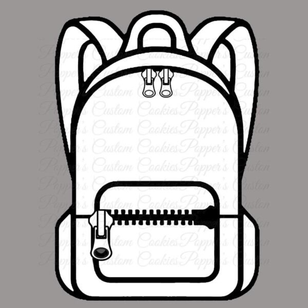 Backpack, Magic Template, Zipper
