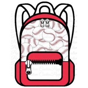 Backpack, Baseball, Zipper