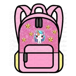 Backpack, Pink Unicorn
