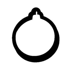 Glass Ornament STL File, 3 inch