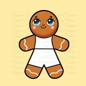 Gingy Boy Magic Template, Face