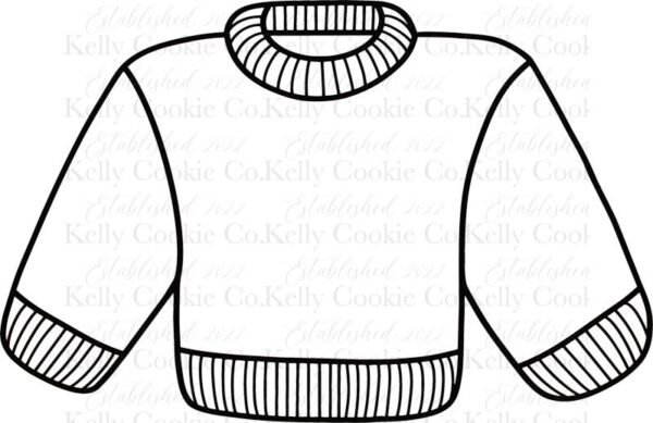 AC, Sweater DYO Template, Lined