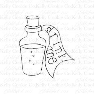 Drink Me, Line Art