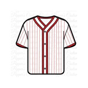 Baseball Jersey, Red Trim